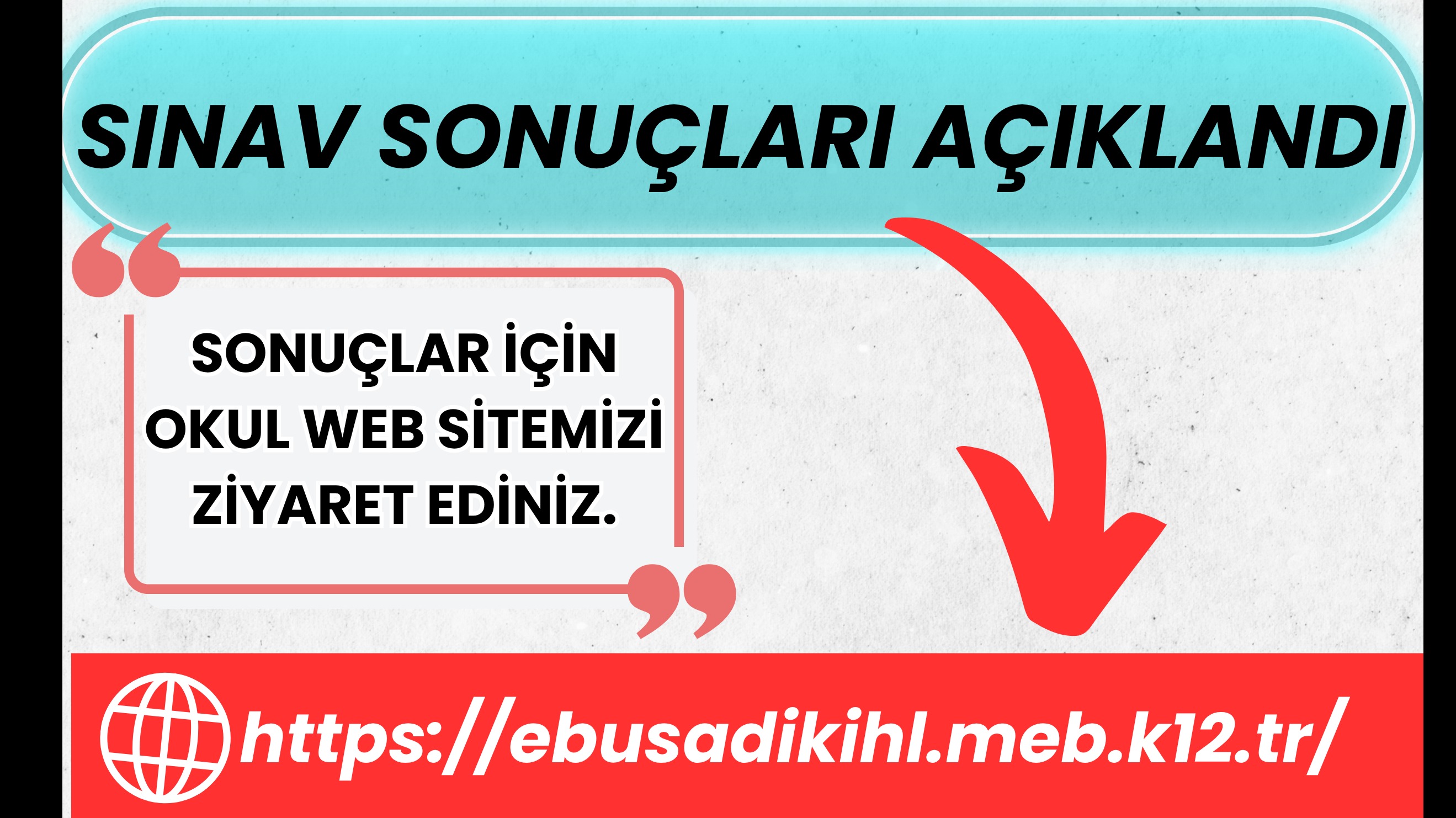 Ebu Sadık AİHL Proje Okulu 5. Sınıf Giriş Sınavı Sonuçları Açıklandı